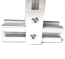 Vertical Plate - 2020 series-2 Holes